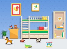 Ein Etagenbett für Kinder macht Kinderträume wahr